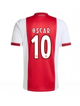 Ajax Oscar Gloukh #10 Replika Hemmakläder 2025-26 Kortärmad